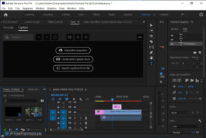 Adobe Premiere Pro CS6 Screenshot
