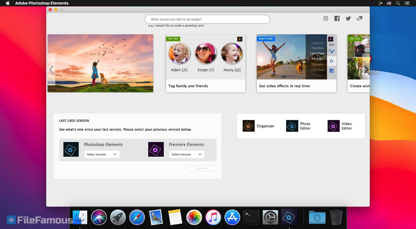 Adobe Photoshop Elements Mac Screenshots